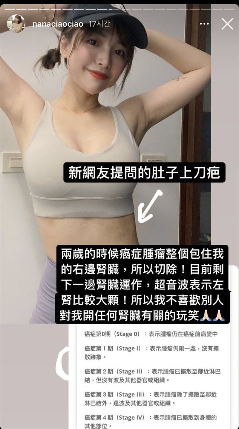 一隻阿圓曝親曝 2 歲癌症切除腎臟!勇敢稱刀疤:「活下來的證明!」