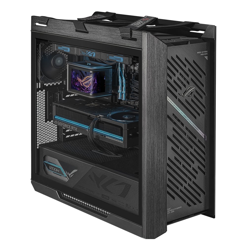 這款中塔很「殼」以！ROG Strix Helios II再造裝機新神話