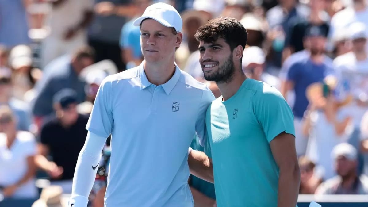 Jannik Sinner 退賽震驚全場!Carlos Alcaraz 首捧辛辛那提大師賽冠軍!