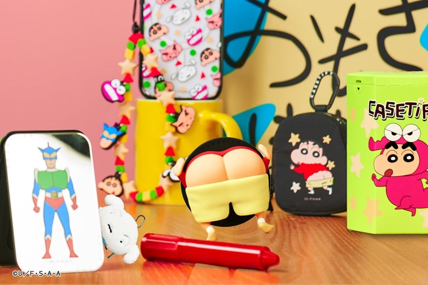 露屁屁外星人強勢來襲！蠟筆小新 x CASETiFY 聯名系列爆笑登場