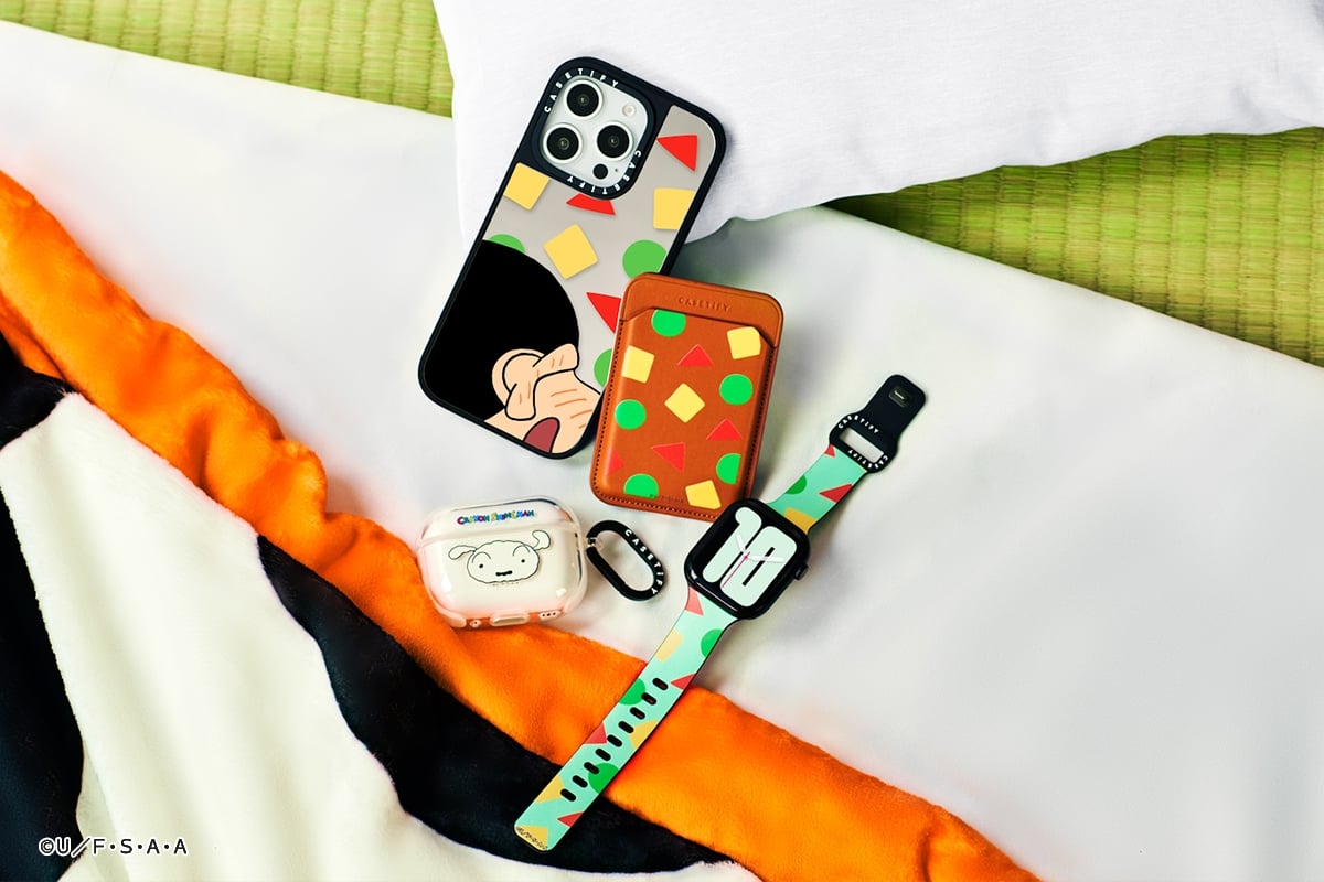露屁屁外星人強勢來襲！蠟筆小新 x CASETiFY 聯名系列爆笑登場