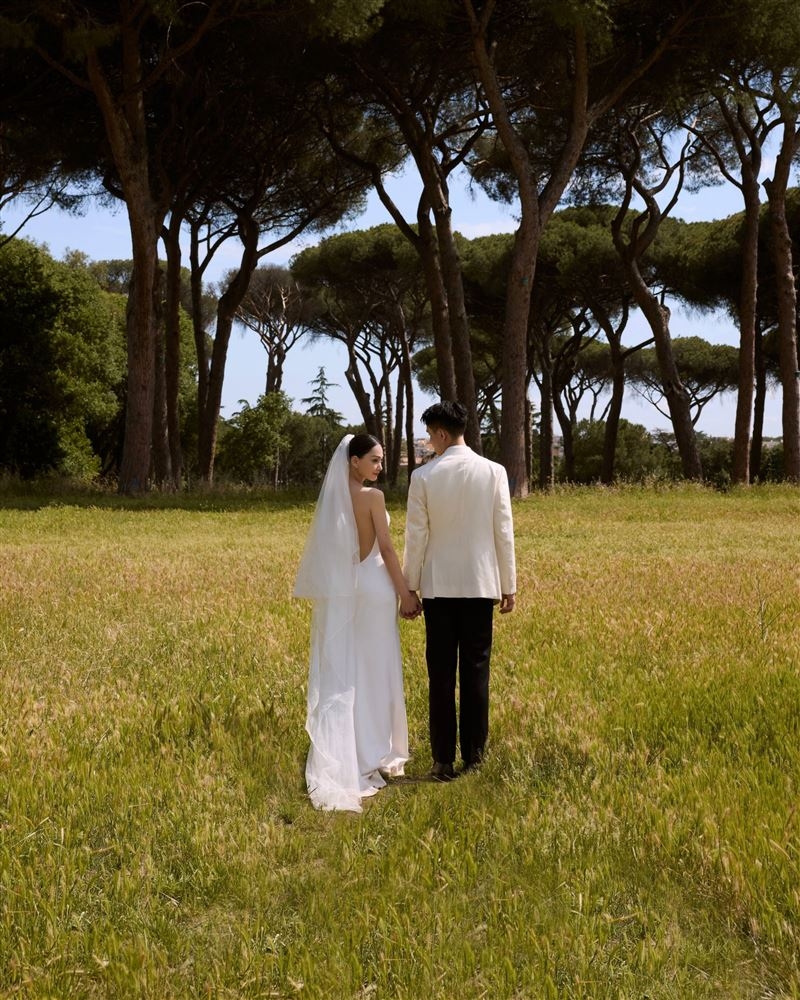 林映唯與富二代男友結婚了！《羅馬假期》浪漫婚紗照絕美曝光！