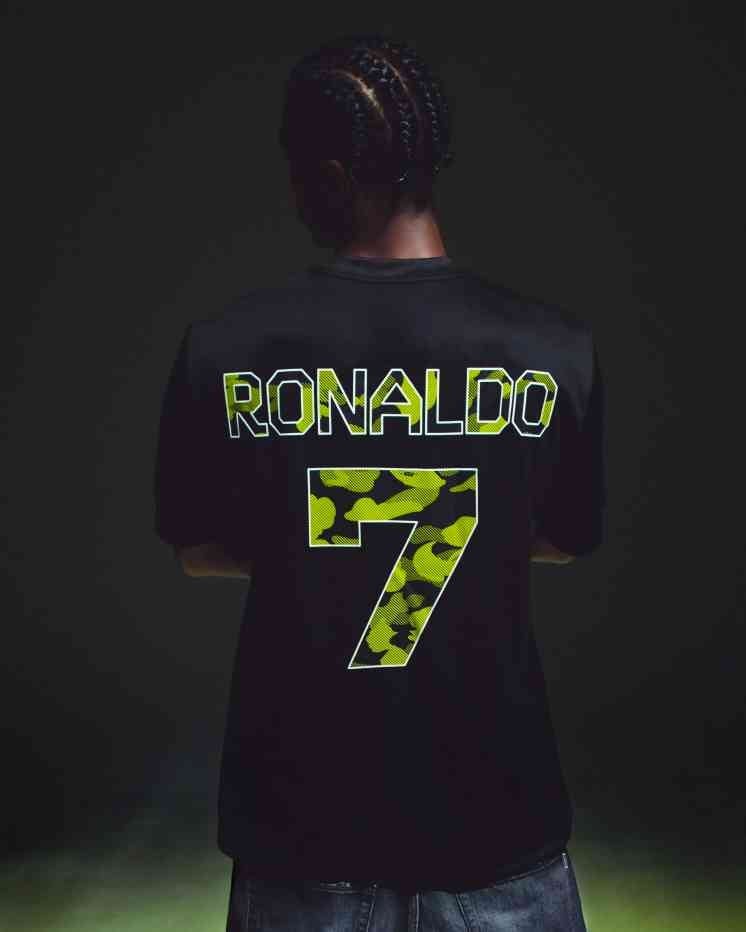 BAPE® x CR7 LIFE 聯名登場！「C 羅」草綠迷彩短 T、球衣⋯完整發售詳情搶先一覽！