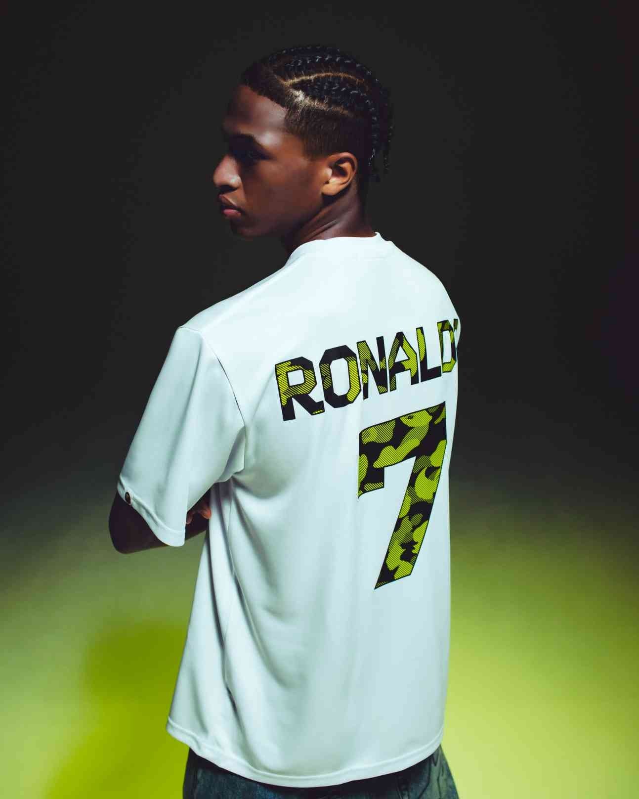 BAPE® x CR7 LIFE 聯名登場！「C 羅」草綠迷彩短 T、球衣⋯完整發售詳情搶先一覽！