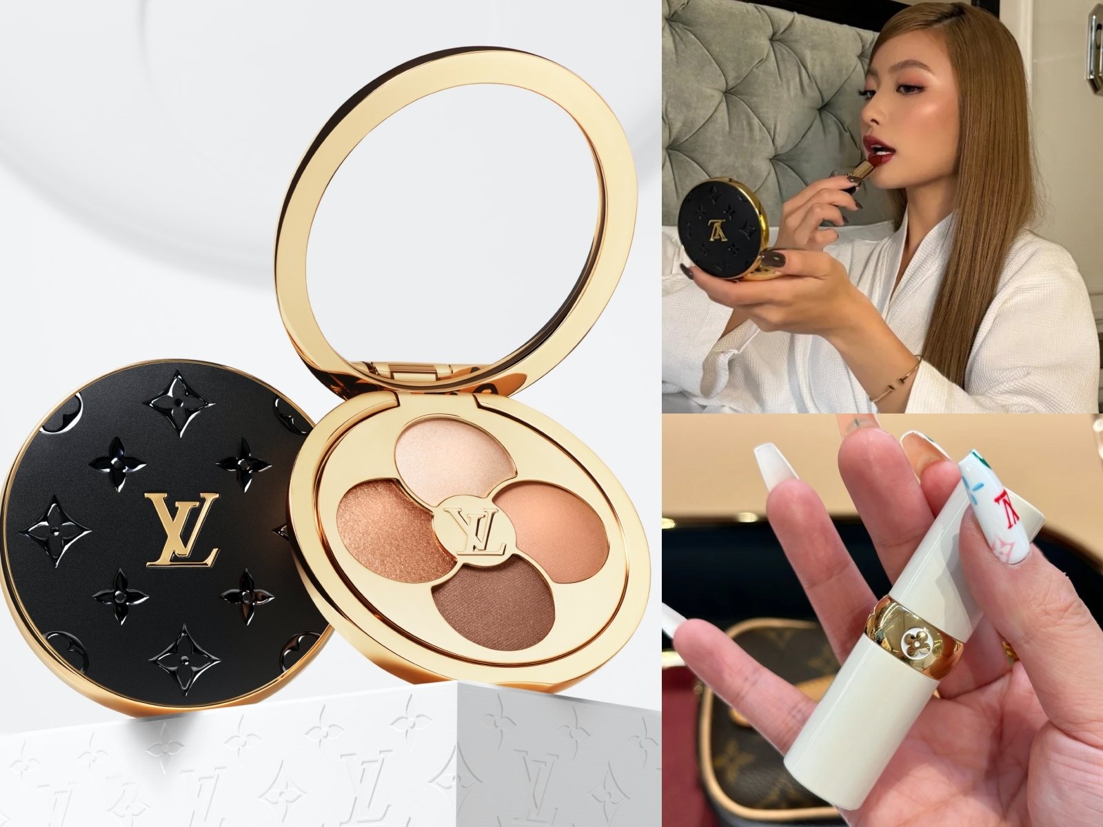 LV／Louis Vuitton 路易威登彩妝必買清單指南亮點解析！哪裡買、口紅潤唇膏、眼影盤價格、色號一次看！