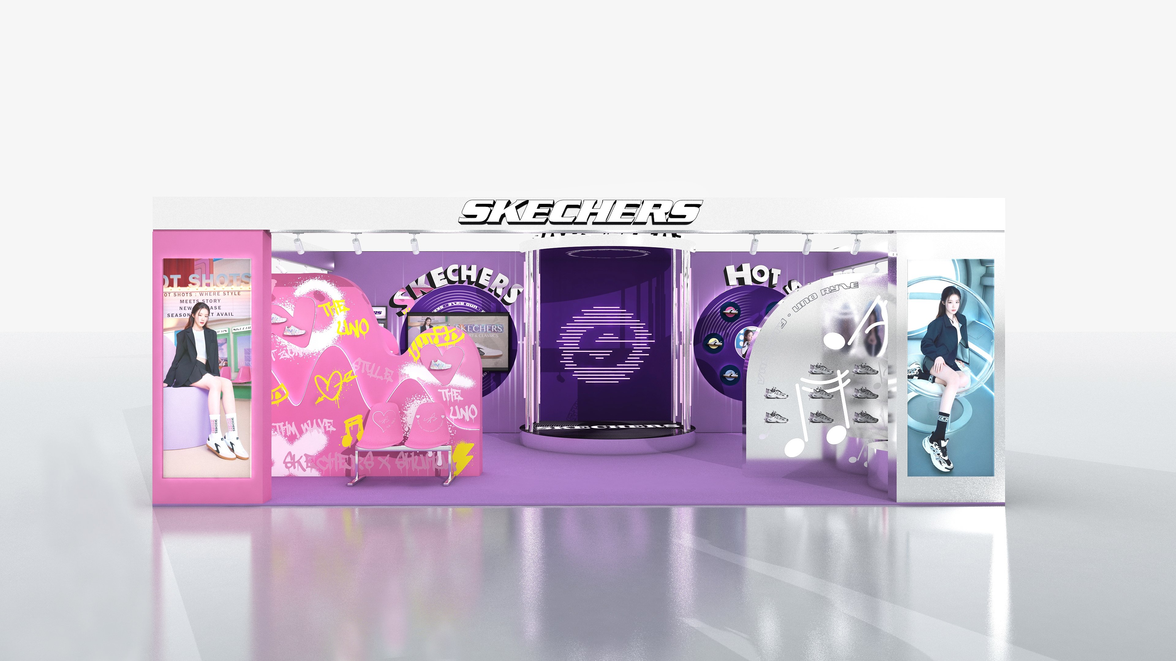 i-dle 舒華成為 SKECHERS 最新代言人!快閃店、來台粉絲見面會資訊一次看!