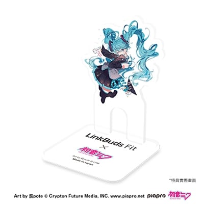 Sony LinkBuds Fit 合作日本人氣虛擬歌手初音未來推出限量合作版