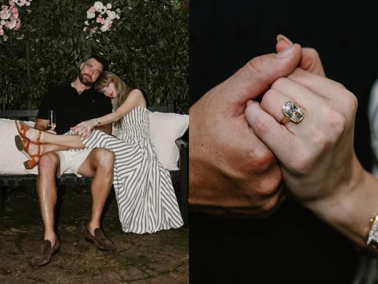 泰勒絲 Taylor Swift 身高 178 與男友訂婚結婚造型全解析!《Love Story》花園、千萬設計鑽戒⋯盡是浪漫細節!