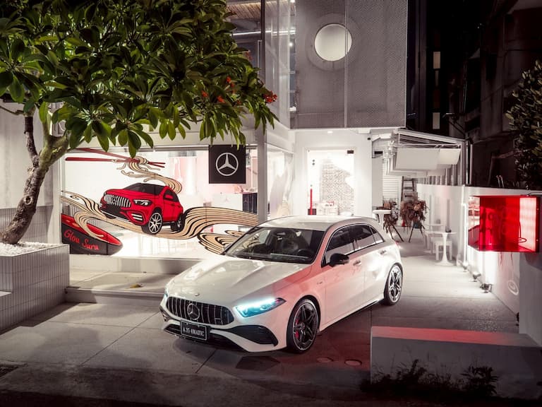 Mercedes-Benz 聯手台中最潮麵吧 Glou Suru 打造「星選擇套餐」！為全新進化豪華小型車獻上時髦味覺體驗！