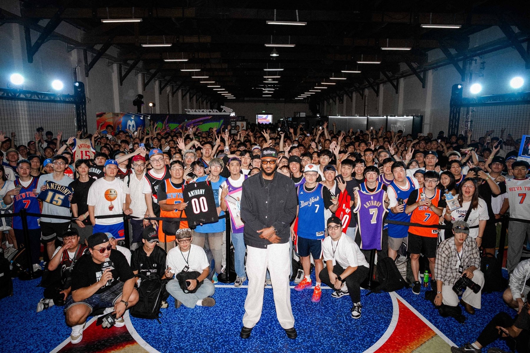 NBA/甜瓜 Carmelo Anthony 來台感謝粉絲支持!分享成為名人堂心情「就像到了天堂!」