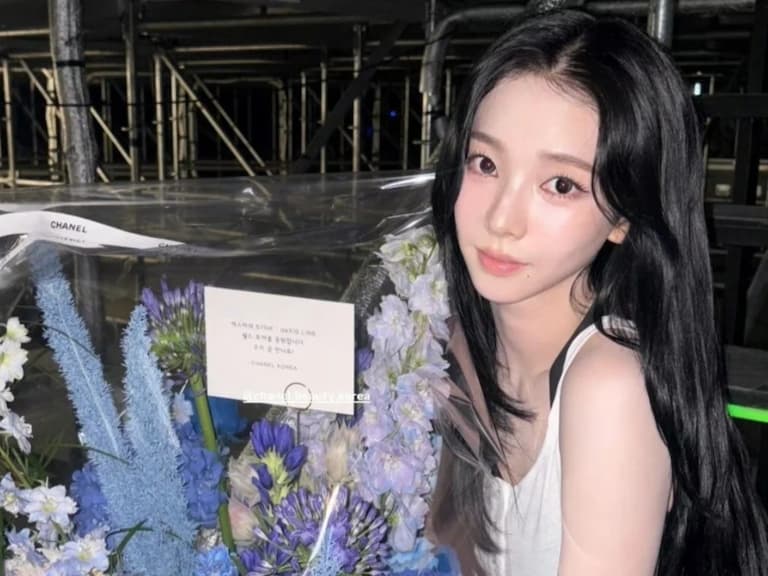 aespa Karina 演唱會收到 Chanel 香奈兒花束！引網猜測新代言再＋1？