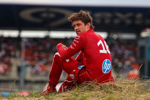 F1 荷蘭大獎賽 Charles Leclerc 撞車退賽落寞神情曝光!長太帥引網歪樓「是在拍寫真吧!」