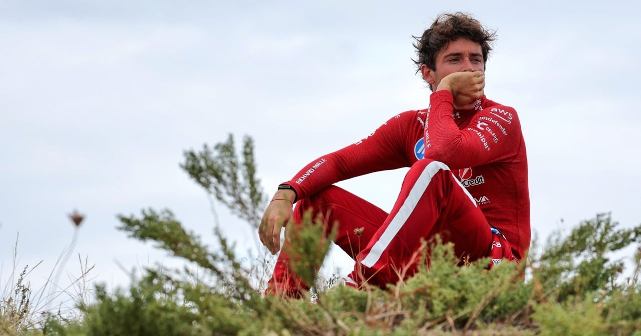 F1 荷蘭大獎賽 Charles Leclerc 撞車退賽落寞神情曝光!長太帥引網歪樓「是在拍寫真吧!」
