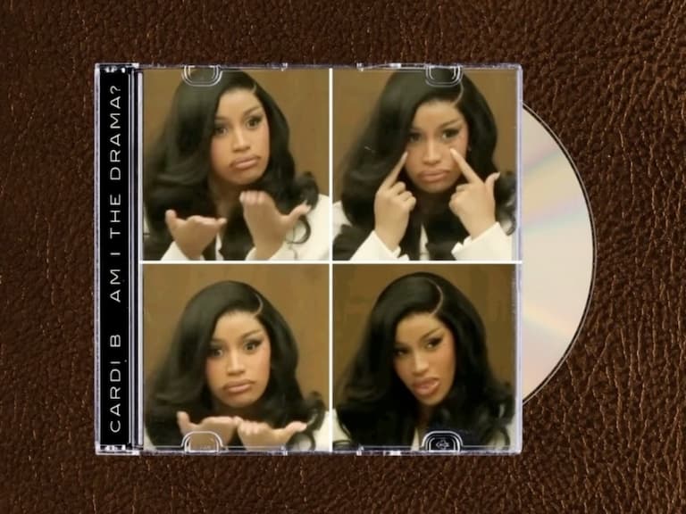 Cardi B 迷因照成　《Am I the Drama?》專輯封面，「法庭特別版」即將推出！