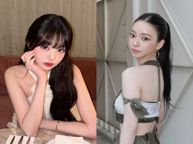 aespa Karina、IVE 張員瑛首度同框互動！粉絲讚：「勢均力敵的顏值天才」