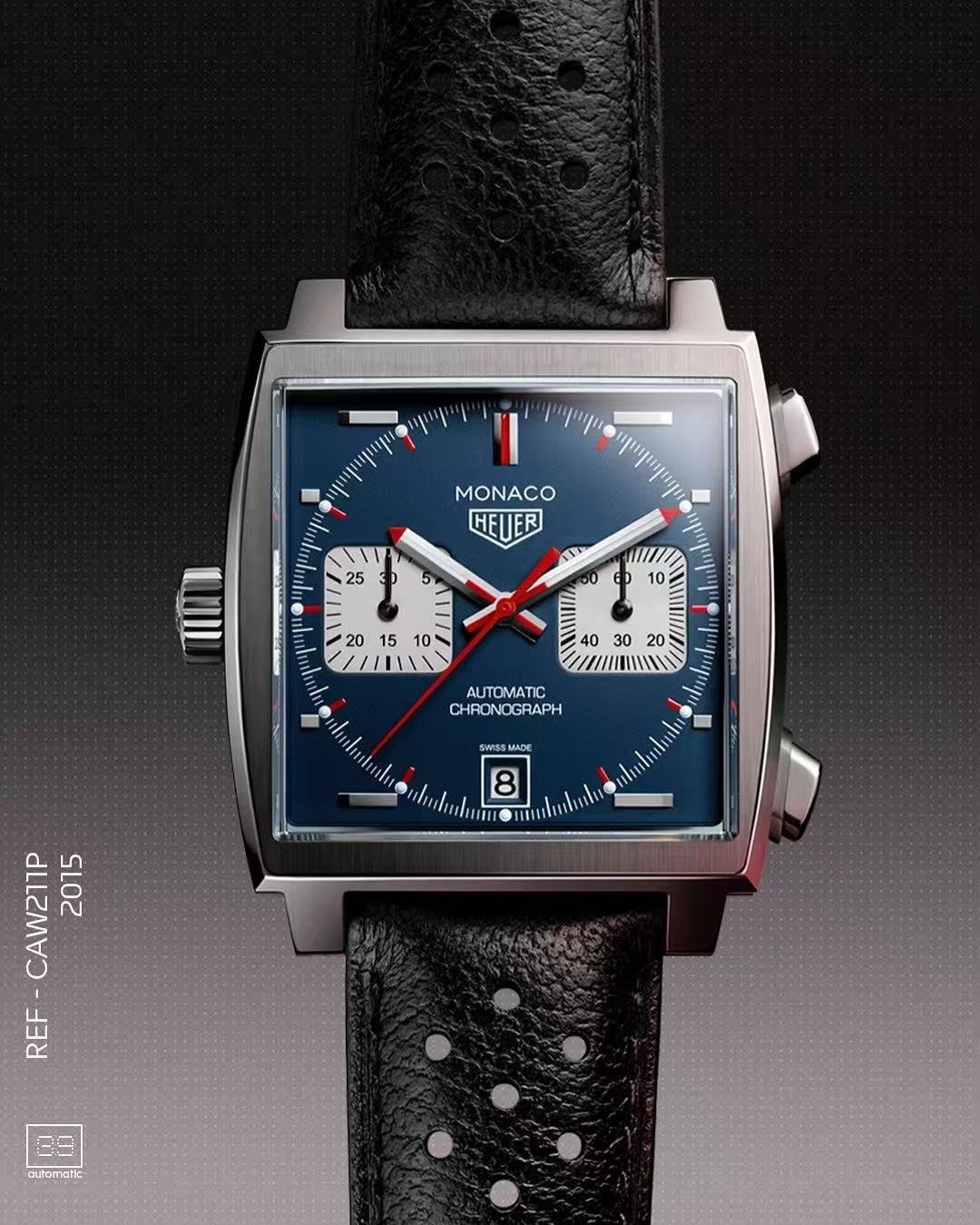 F1／Max Verstappen 義大利站封王！手戴 TAG Heuer Monaco 奢華腕錶曝光！