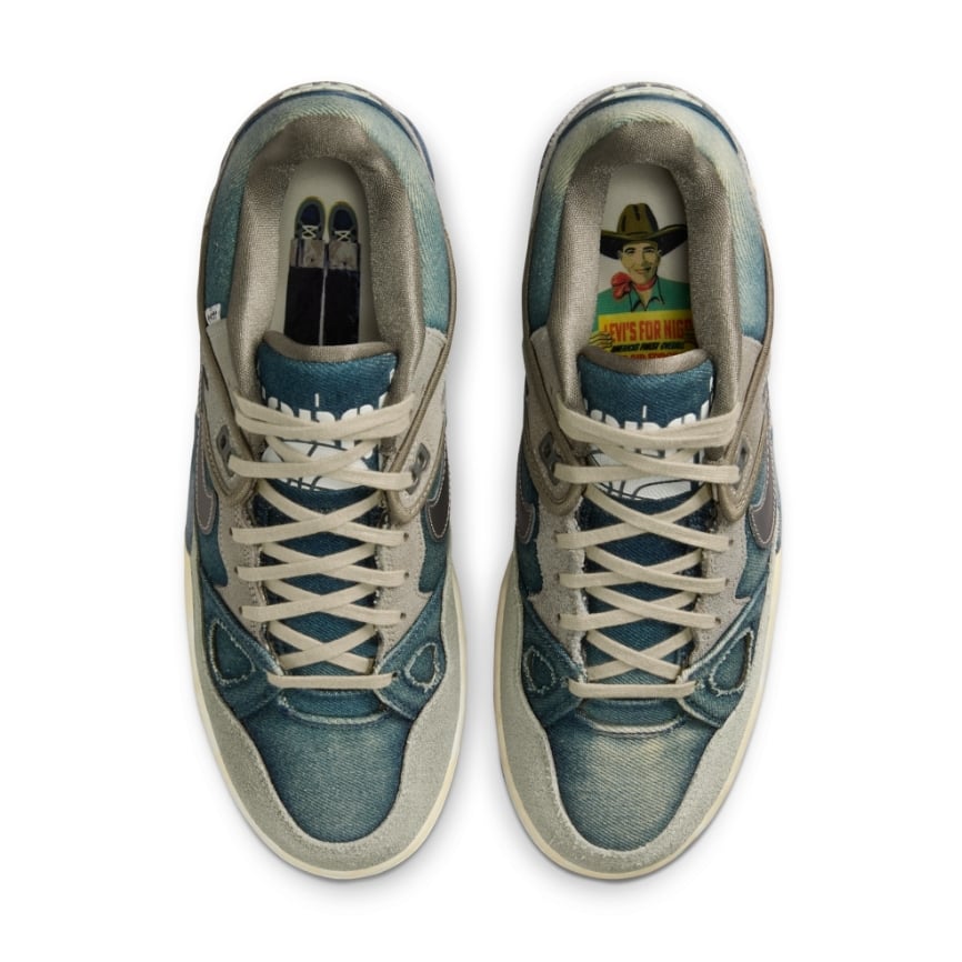 NIGO x Levi’s x Nike Air Force 3 Low 全新聯名搶先曝光！水洗牛仔鞋面仿舊質感滿分！