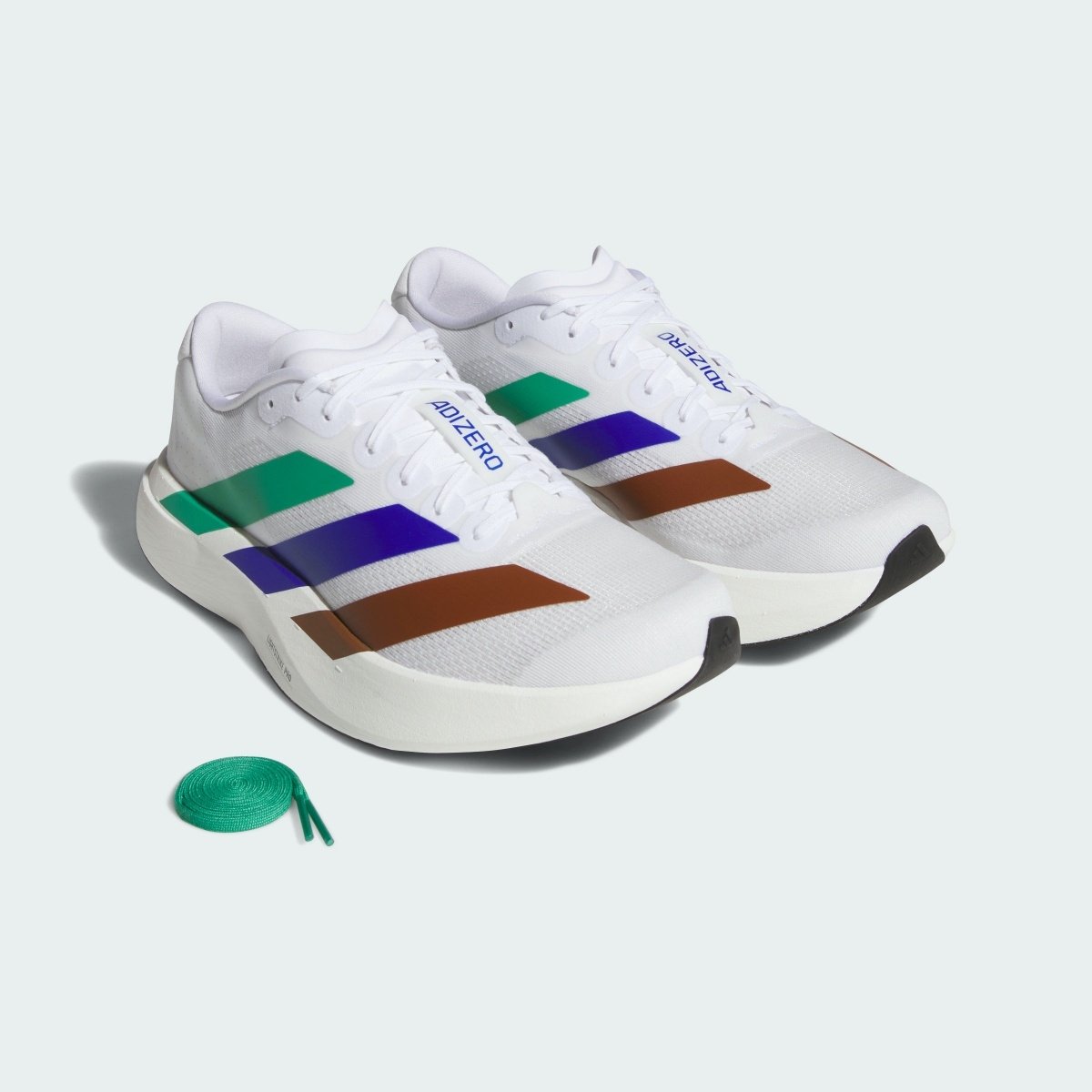 Pharrell Williams x adidas Adizero EVO SL Earth 跑鞋發表！菲董美學注入讓你日常跑步也時尚！