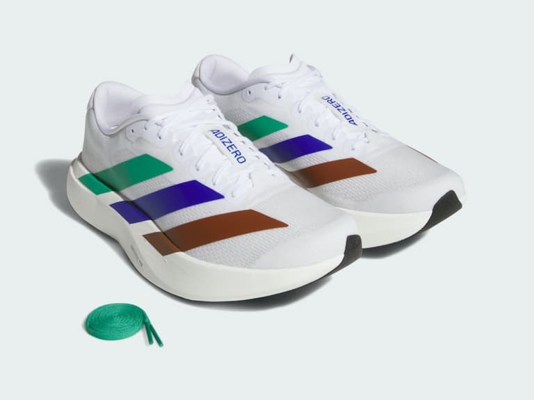 Pharrell Williams x adidas Adizero EVO SL Earth 跑鞋發表!菲董美學注入讓你日常跑步也時尚!