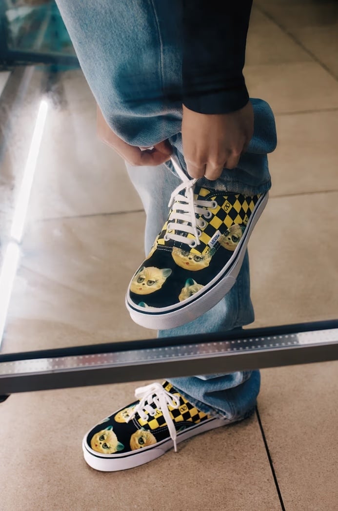 Valentino x Vans 跨界重磅聯名來襲！蔡依林新歌搶先上腳演繹、貓咪特別款可愛爆擊！