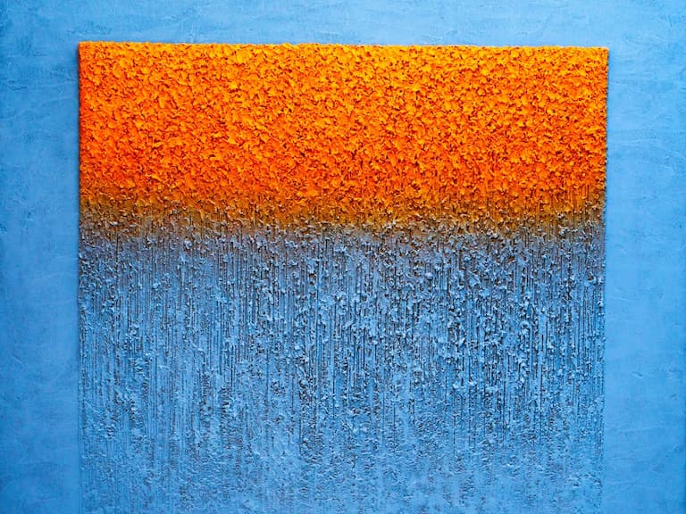 韓國單色畫家－昔永浩個展「對話」：展現自然與生命循環的深刻連結！