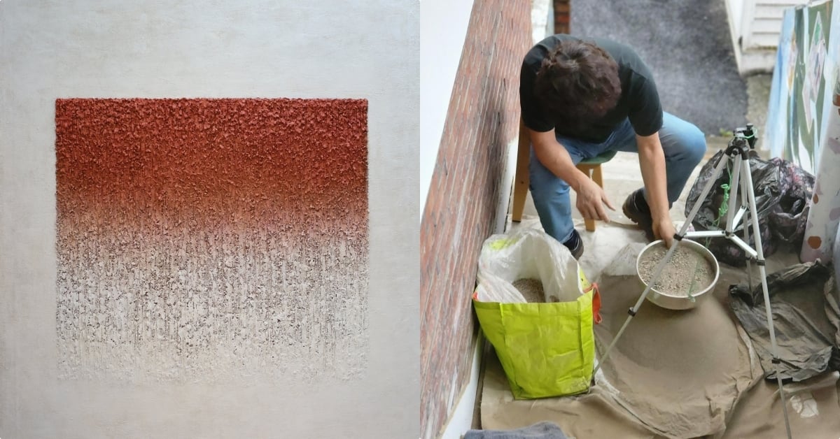 韓國單色畫家－昔永浩個展「對話」：展現自然與生命循環的深刻連結！