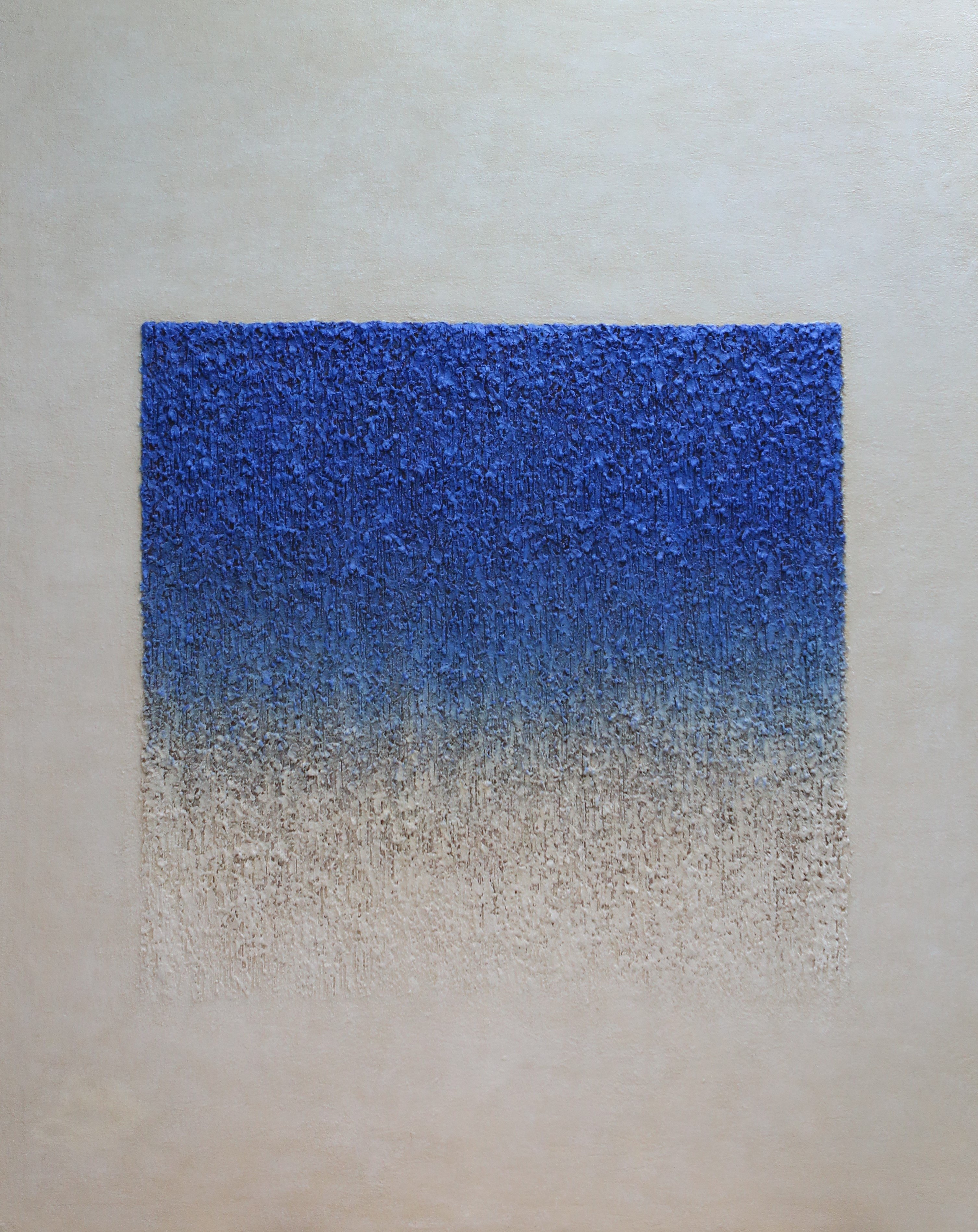 韓國單色畫家－昔永浩個展「對話」：展現自然與生命循環的深刻連結！