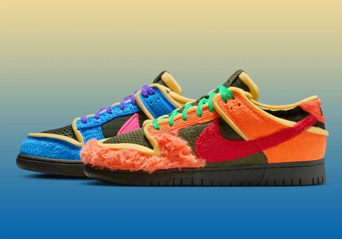 CPFM x Nike Swamp Sponge Dunk Low 正式發表！海綿鞋面＋大膽配色根本回頭率保證！