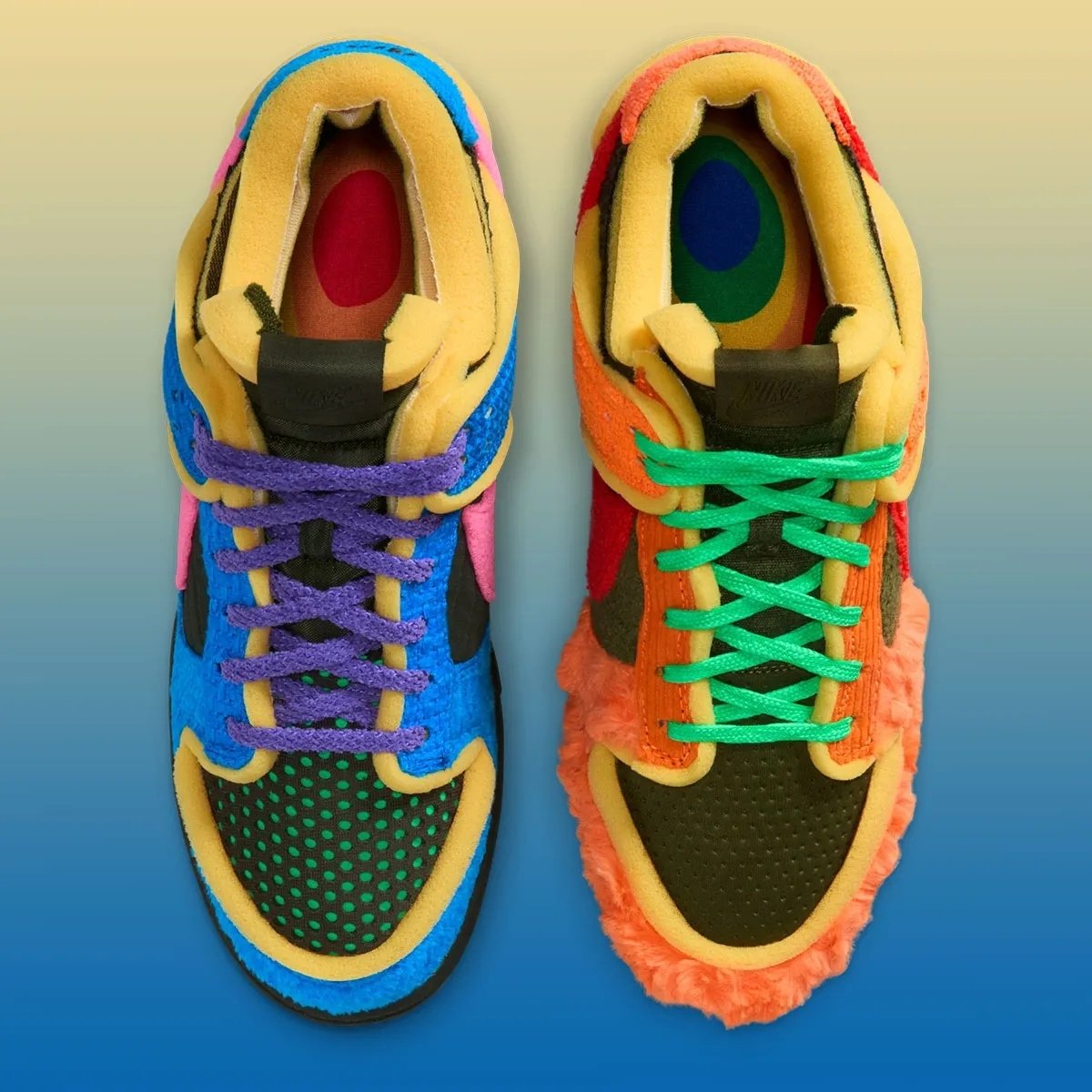 CPFM x Nike Swamp Sponge Dunk Low 正式發表！海綿鞋面＋大膽配色根本回頭率保證！