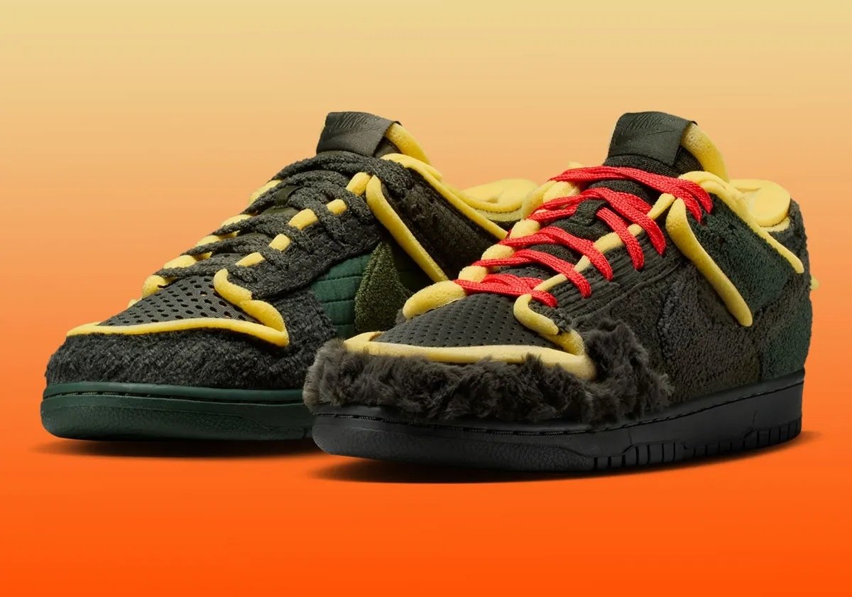 CPFM x Nike Swamp Sponge Dunk Low 正式發表！海綿鞋面＋大膽配色根本回頭率保證！
