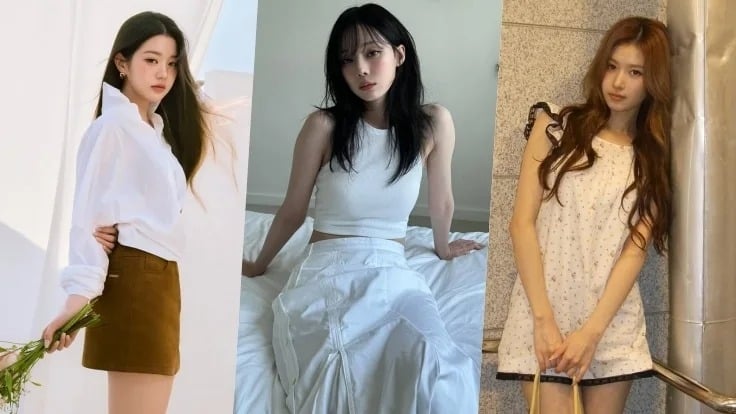 韓星女團夏天穿搭技巧