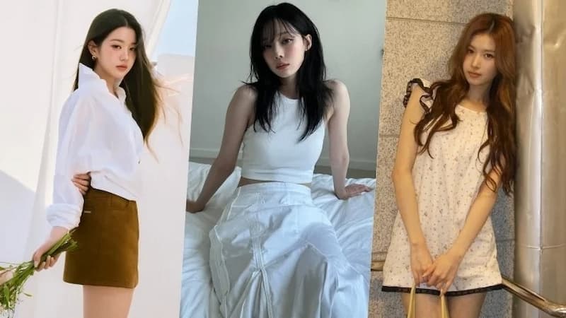 韓星女團夏天穿搭技巧