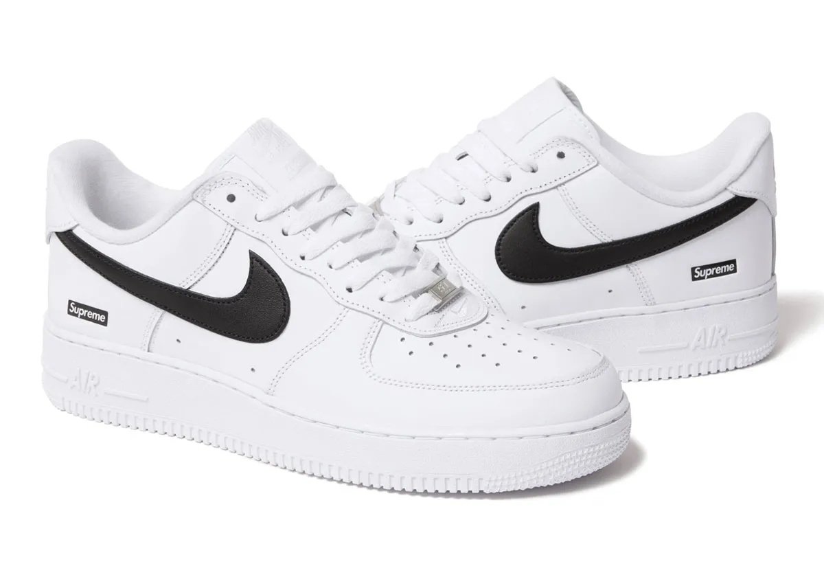 2025 秋季 Supreme x Nike Air Force 1 發售情報正式公佈!黑標 Box Logo 香到想兩色全收!
