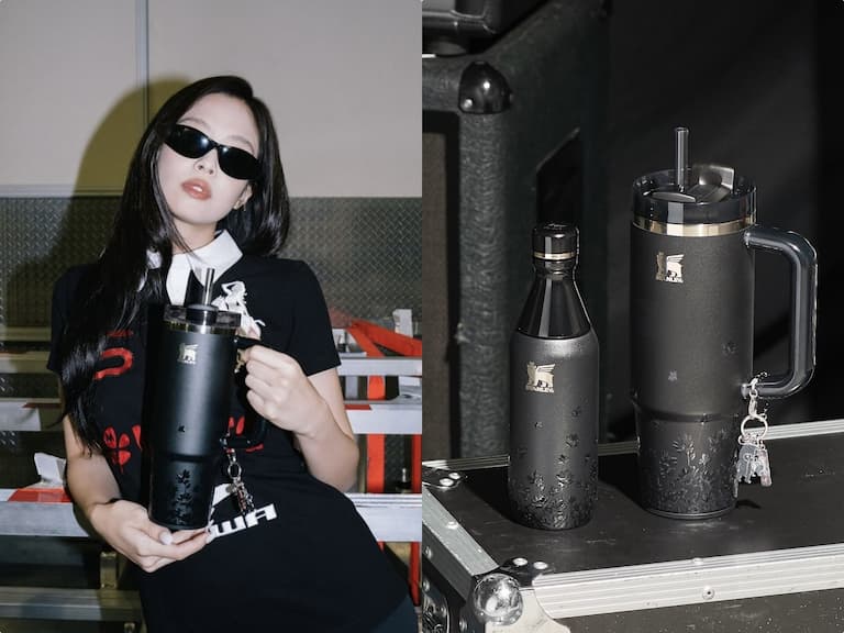 Stanley × JENNIE 推出限量聯名保溫杯！台灣快閃店、價格、開賣時間⋯一次看！