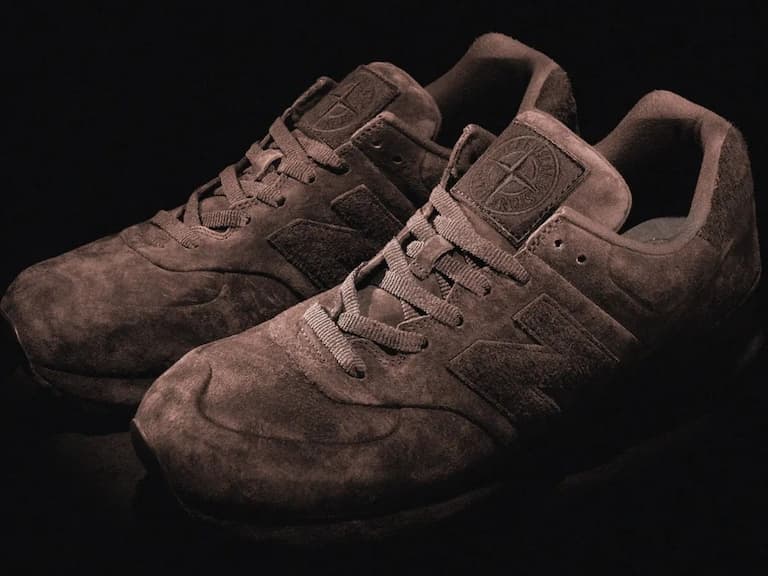 Stone Island x New Balance 574「Ghost」全新聯名釋出!高級麂皮注入島民必收!