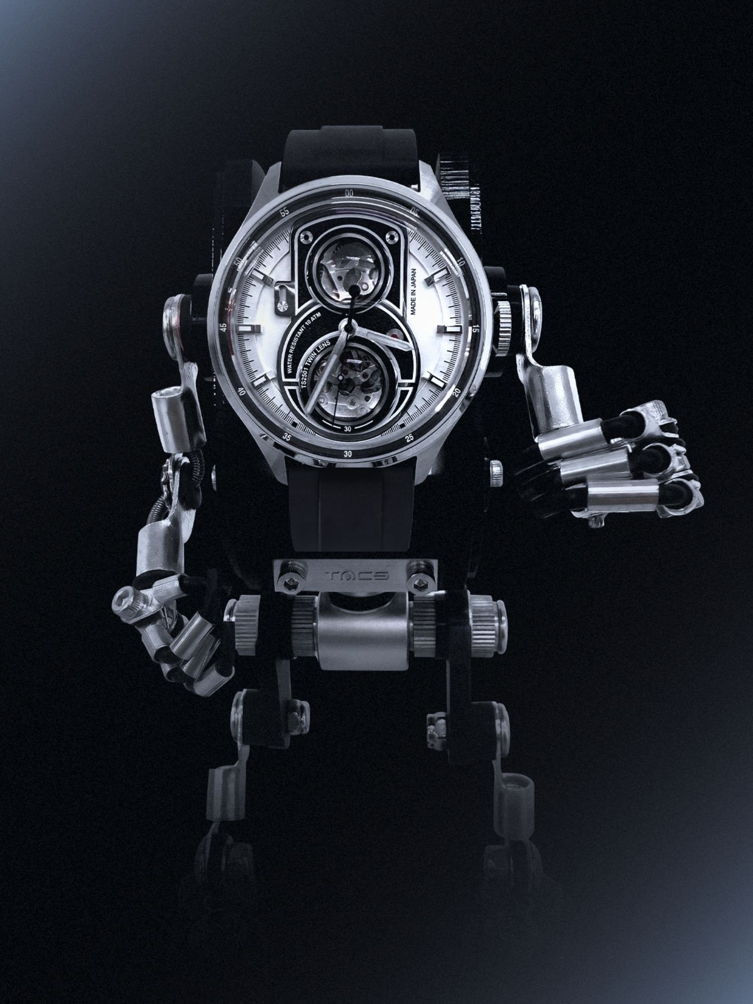 PRI-X 正式啟動　攜手 TACS × Robotoys 首發全球限量錶「光之白」59 套