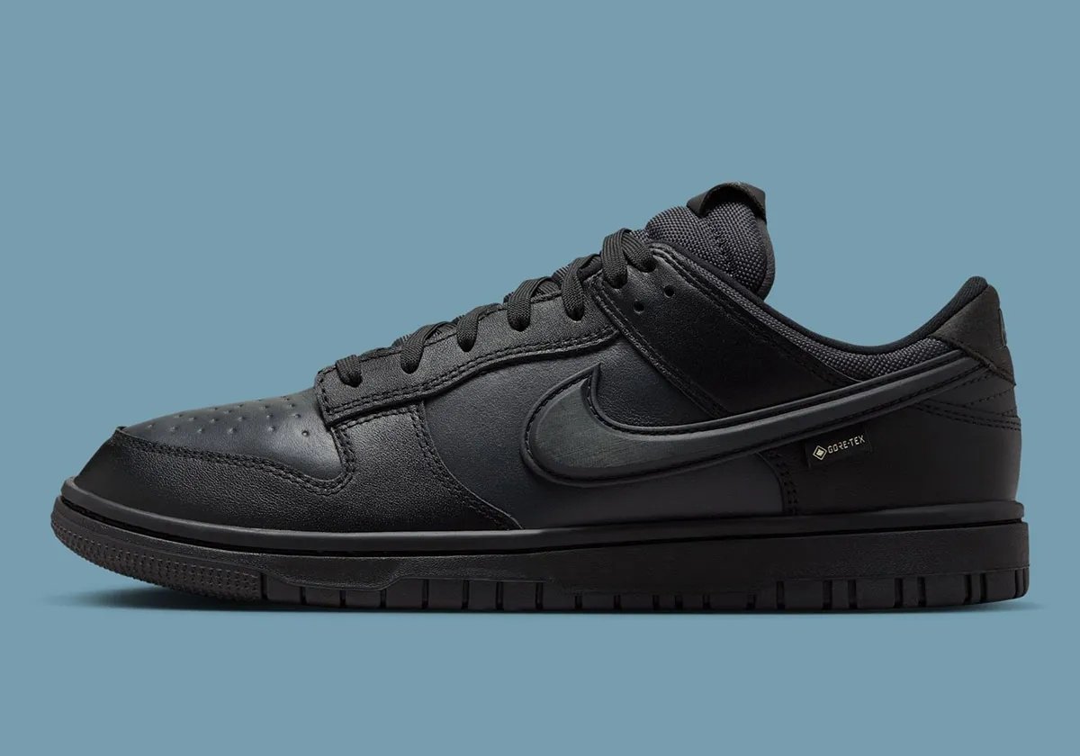 Nike Dunk Low「Gore-Tex」黑魂配色來襲！下雨天就是要靠它帥一波！