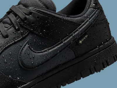 Nike Dunk Low「Gore-Tex」黑魂配色來襲！下雨天就是要靠它帥一波！