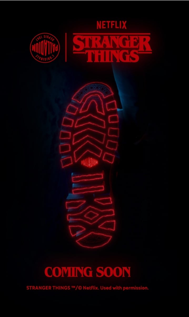 PALLADIUM x《怪奇物語》跨界聯名發表！經典鞋款 PAMPA 呈現劇中魔狗、地獄火俱樂部元素！