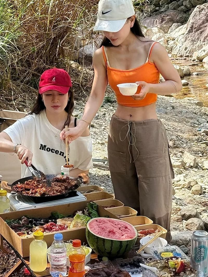 中秋節烤肉穿搭