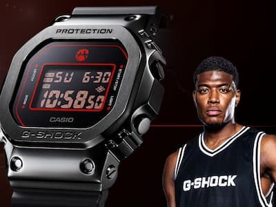 G-SHOCK 第五度攜手八村壘！黑紅聯名腕錶完美體現日本武士精神