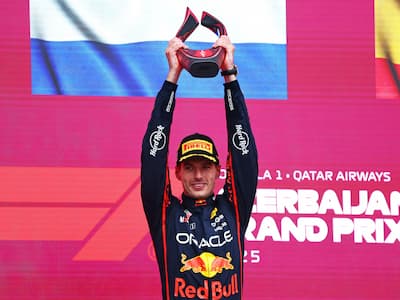 F1／Max Verstappen 亞塞拜然大獎賽連勝封王！生涯第六度大滿貫創下歷史！