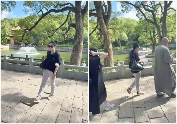 邱淑貞現況曝光！57 歲現身普陀山，凍齡年輕美貌引網驚：「還是女神！」