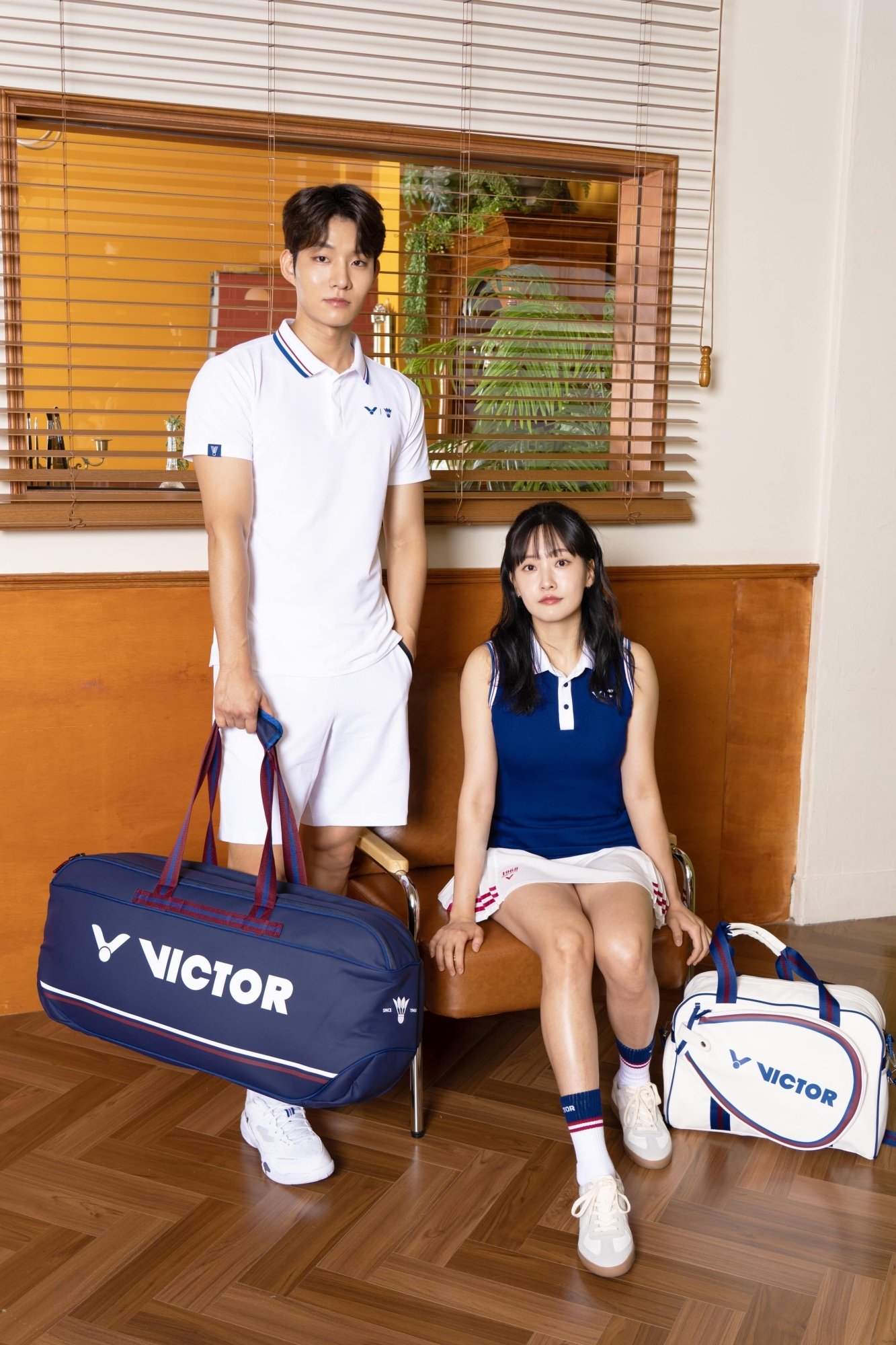 復古學院風席捲羽球場 VICTOR羽球俱樂部系列優雅登場