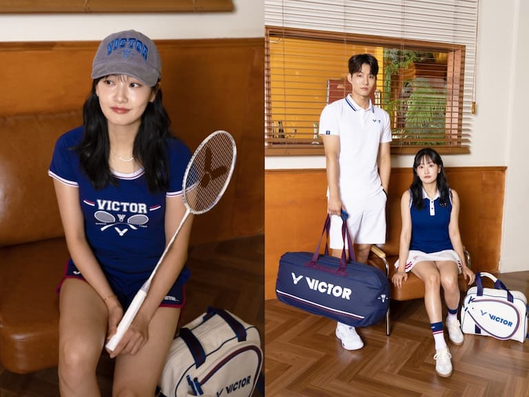復古學院風席捲羽球場 VICTOR羽球俱樂部系列優雅登場