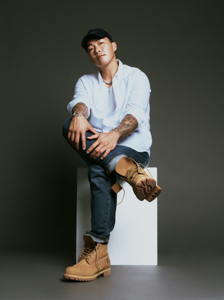 TIMBERLAND 攜手郭泓志發表聯名限定黃靴！台灣「踢不爛大隊長」詮釋不死鳥無畏精神！