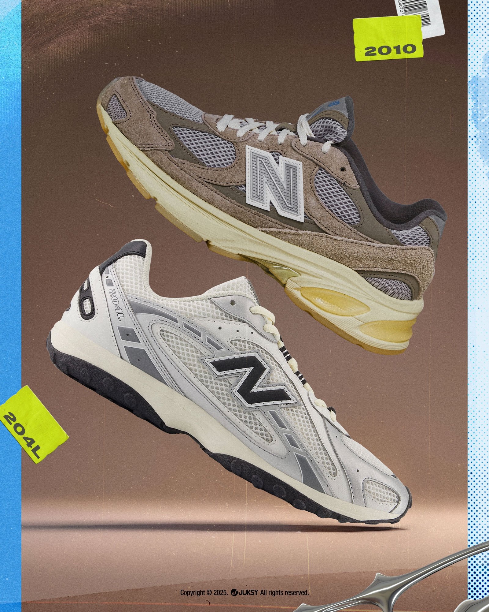 創作歌手 ØZI 詮釋 New Balance 精品薄底 204L × 街頭潮鞋 2010！「花」現大男孩的雙重樣貌，展現從音樂到穿搭的超細膩個性！