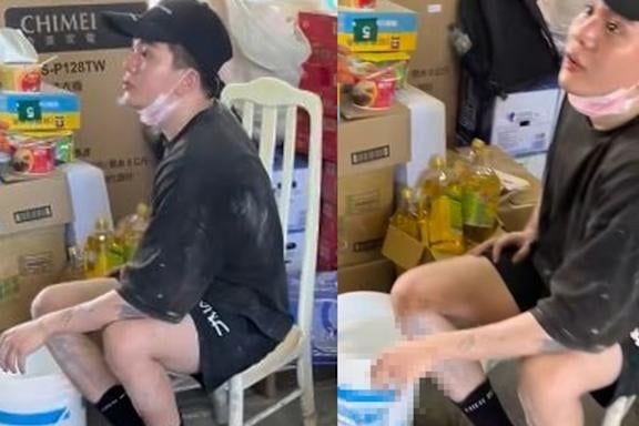 孫生花蓮救災吸煙遭批作秀！本人親回：「我們是來真的！」