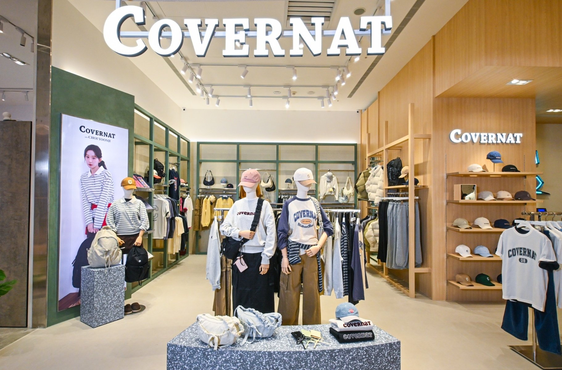 COVERNAT 台灣首店正式插旗信義微風南山！SOOBIN、崔允智⋯人氣韓星同款都買得到！