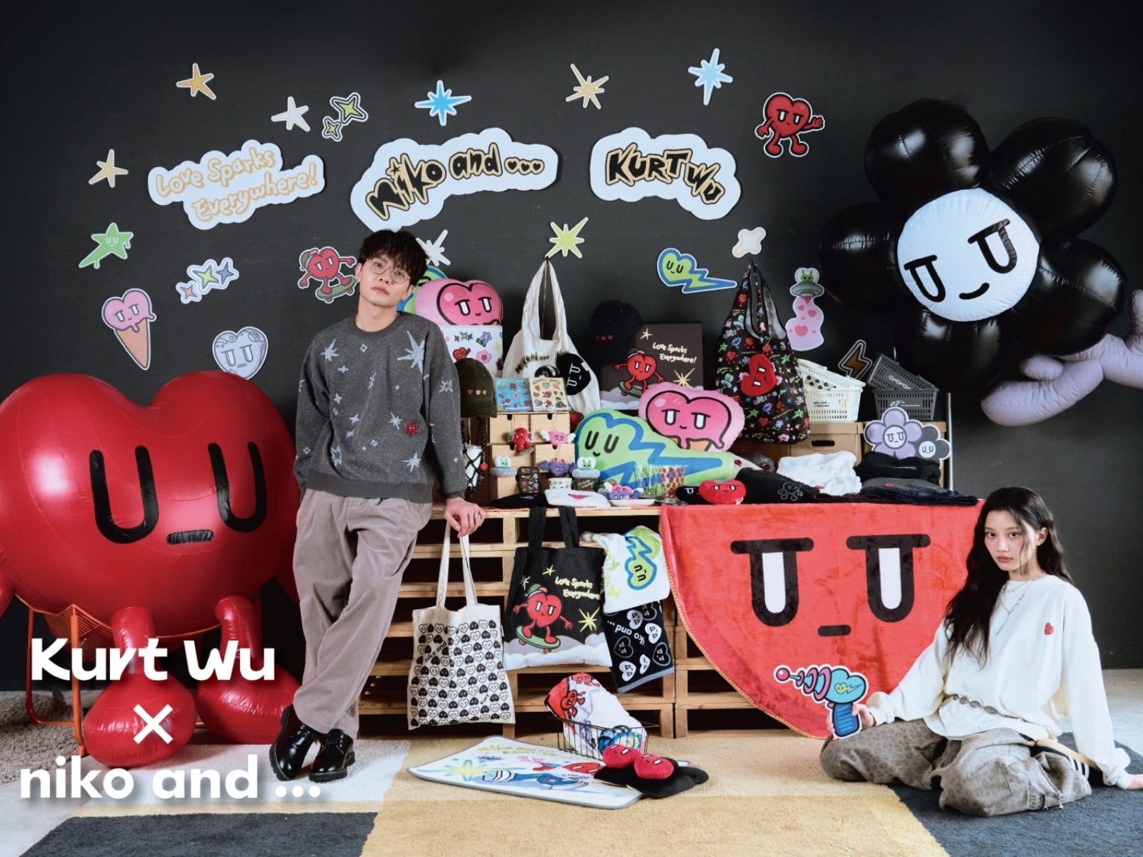 niko and … 品牌八週年推出聯名系列！攜手 Kurt Wu、BUN BUN 棒棒祭出獨家單品、餐點！